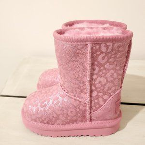 UGG Walker Classic II Glitter Leopard Boots
